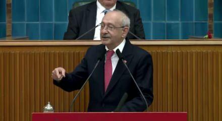 CHP genel Başkanı Kılı&ccedil;daroğlu ilk grup toplantısında yolsuzluk vurgusunda bulundu