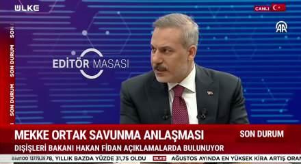Dışişleri Bakanı Fidan: B&ouml;lgede savunma ittifakına ihtiya&ccedil; var