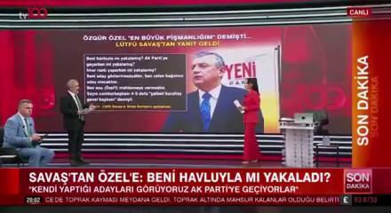 L&uuml;tf&uuml; Savaş'tan &Ouml;zg&uuml;r &Ouml;zel'e cevap!