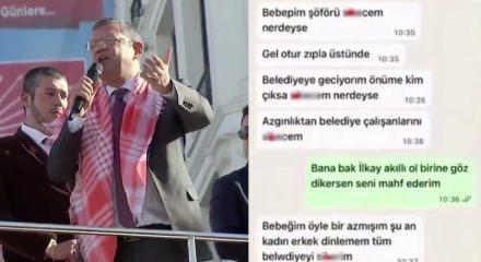 Menderes Belediye Başkanı İlkay &Ccedil;i&ccedil;ek'in skandal mesajları ortaya &ccedil;ıktı