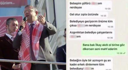Menderes Belediye Başkanı İlkay &Ccedil;i&ccedil;ek'in skandal mesajları ortaya &ccedil;ıktı