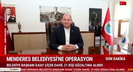 Menderes Belediyesi'ne operasyon! Başkan dahil 21 kişi g&ouml;zaltına alındı