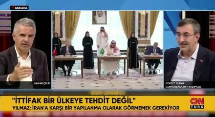 Cumhurbaşkanı Yardımcısı Yılmaz Mekke Ortak savunma Anlaşmasının genişleyebileceğini ifade etti