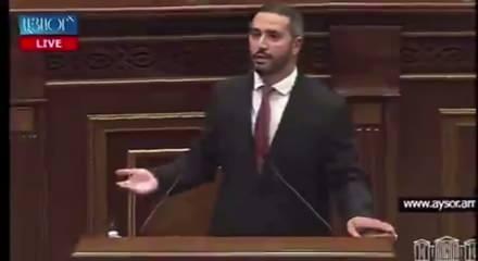 Ermenistan Meclisi'nde 'Adana kebap' s&ouml;zleri!