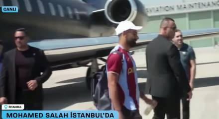 Tarihi transferde ilk adım tamam: Mohamed Salah İstanbul Atat&uuml;rk Havalimanı'nda  