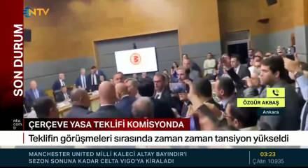 Ter&ouml;rs&uuml;z T&uuml;rkiye teklifi Meclis'te: Komisyon'da gergin anlar