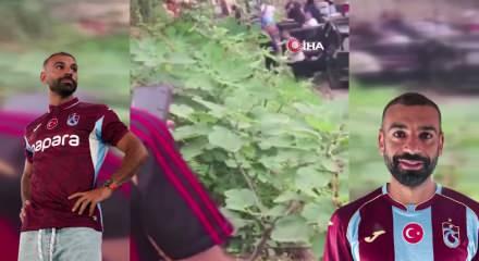 Trabzonlu teyze Salah'ı ilk kez g&ouml;r&uuml;nce verdiği tepki viral oldu
