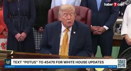 Trump'tan son dakika İran a&ccedil;ıklaması! '&Ccedil;ok iyi' dedi tehdit savurdu