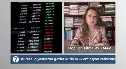 G&ouml;zler ABD enflasyonunda