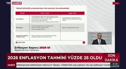 2026 enflasyon tahmini y&uuml;zde 28 oldu