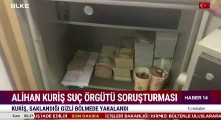 Alihan Kuriş ikinci adreste gizli b&ouml;lmede yakalandı