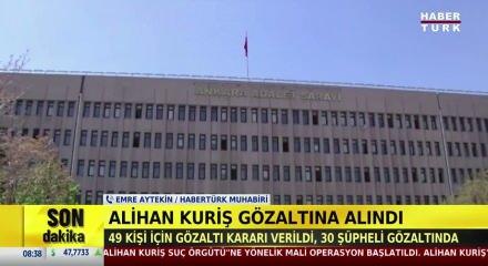 Alihan Kuriş su&ccedil; &ouml;rg&uuml;t&uuml;ne operasyon: 49 g&ouml;zaltı