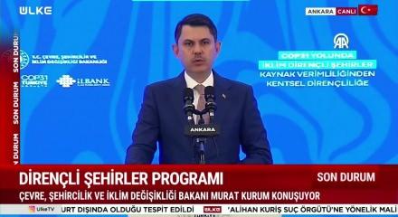 Bakan Kurum COP31 hedeflerini a&ccedil;ıkladı: Taahh&uuml;tten uygulamaya ge&ccedil;eceğiz