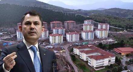 Bakan Murat Kurum'dan Sındırgı depreminin 1. yılında "Yalnız bırakmadık, bırakmayacağız"dedi
