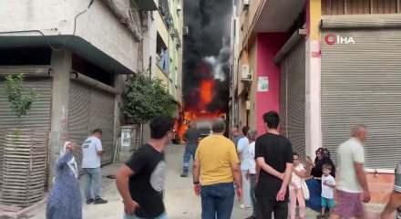 &Ccedil;ay i&ccedil;meye giden ASKİ ekiplerinin vidanj&ouml;r&uuml; yandı: Soruşturma başlatıldı