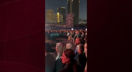 Cumhurbaşkanı Erdoğan&rsquo;ın kızı Esra Albayrak g&ouml;zyaşlarını tutamadı.