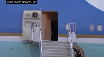 Donald Trump İran'ın saldırısı karşısında T&uuml;rkiye'den gizlice ayrılmış