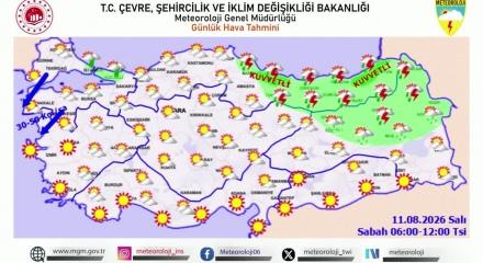 Hava durumunda &ccedil;ifte s&uuml;rpriz: Meteoroloji'den 18 il i&ccedil;in saatli uyarı