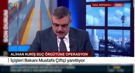 İ&ccedil;işleri Bakanı Mustafa &Ccedil;ift&ccedil;i'den Alihan Kuriş su&ccedil; &ouml;rg&uuml;t&uuml; hakkında ilk a&ccedil;ıklamalar