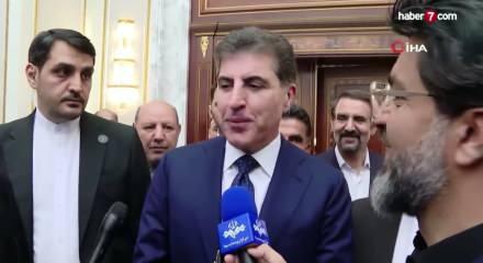 IKBY Başkanı Barzani'den "Ter&ouml;rs&uuml;z T&uuml;rkiye" s&uuml;recine ilişkin &ccedil;er&ccedil;eve yasaya destek
