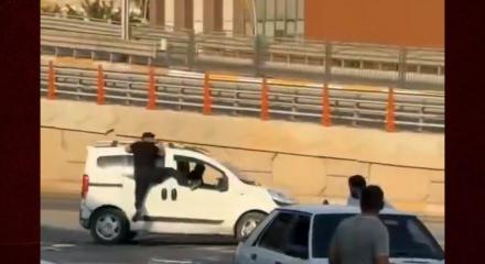Kardeşlerin kavgası film sahnelerini aratmadı