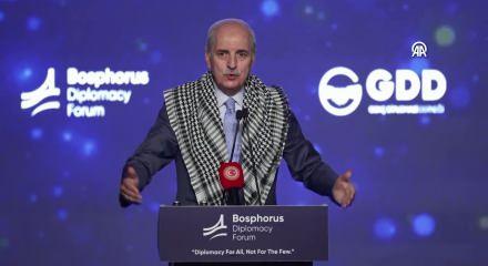 TBMM Başkanı Numan Kurtulmuş Ter&ouml;rs&uuml;z T&uuml;rkiye i&ccedil;in "Beraberliğin s&ouml;z&uuml; olacaktır"