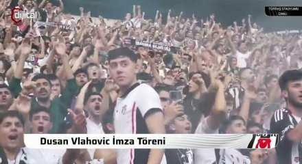 Vlahovic imzayı atıyor! Dolmabah&ccedil;e tıklım tıklım