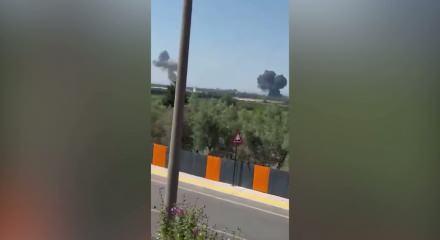 Yalova'da askeri eğitim u&ccedil;ağı d&uuml;şt&uuml;
