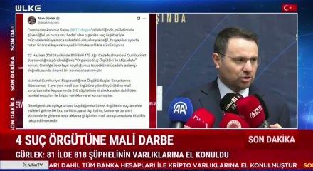 81 ilde 818 ş&uuml;phelinin t&uuml;m mal varlıklarına el konuldu!