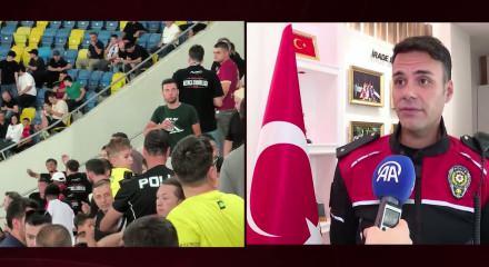 Holiganın elinden &ccedil;ocuğu kurtaran komiser yardımcısı o anlar anlattı