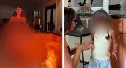 ABD'de bir kadın &ccedil;ocuğunun ellerine sıcak mum d&ouml;k&uuml;p evi yakma su&ccedil;lamasıyla tutuklandı