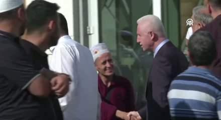 Altınoluk Dergisi'nin imtiyaz sahibi Abdullah Sert'in eşi i&ccedil;in cenaze t&ouml;reni