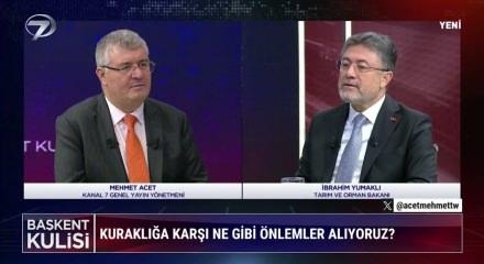 Bakan Yumaklı T&uuml;rkiye'nin kuraklık karşısında aldığı tedbirleri a&ccedil;ıkladı