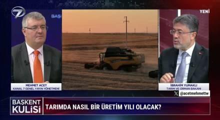 Bakan Yumaklı T&uuml;rkiye'nin meyve &uuml;retimi hakkında &ouml;nemli a&ccedil;ıklamalarda bulundu