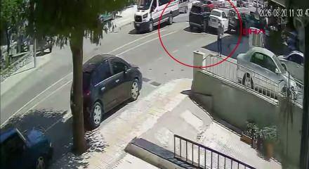 &Ccedil;orum Belediye Başkanı Aşgın'ın makam aracı zincirleme kazaya karıştı