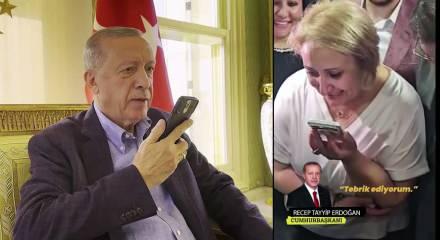 Cumhurbaşkanı Erdoğan Menderes Belediye Başkanvekili se&ccedil;ilen Asuman Şen'i tebrik etti