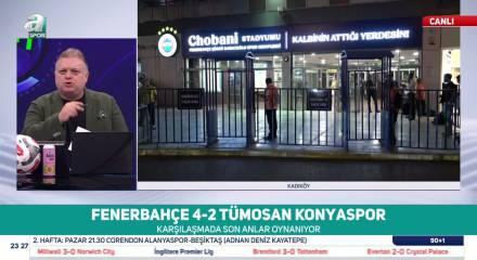 Fenerbah&ccedil;e sahasında Konyaspor'u 4-2 mağlup etti
