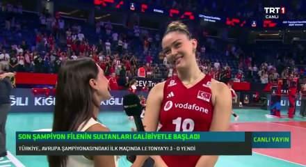 Filenin Sultanları, Avrupa Şampiyonası'na galibiyetle başladı