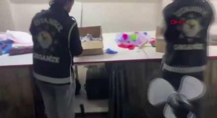 İstanbul'da cephanelik gibi iş yerine operasyon: 100 tabanca ele ge&ccedil;irildi