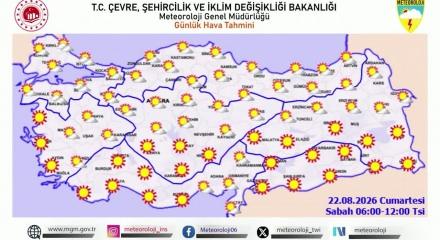 İstanbul'da rekor sıcaklıklar bekleniyor