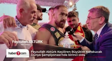 Karakucak D&uuml;nya Şampiyonası&rsquo;nda Feyzullah Akt&uuml;rk şampiyon oldu