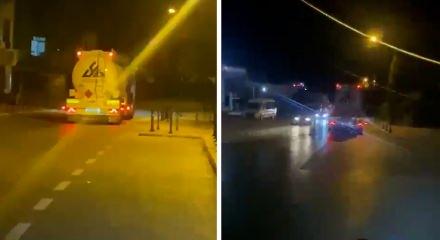 Konya&rsquo;da TIR&rsquo;ın ters y&ouml;nde ilerlemesi trafiği tehlikeye attı