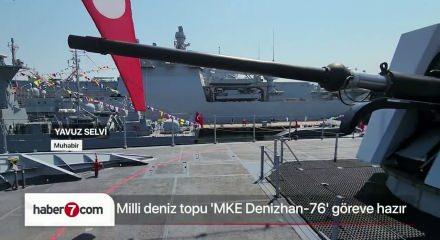 Ambargoları delen milli deniz topu Denizhan iki &uuml;lkeye ihra&ccedil; edildi