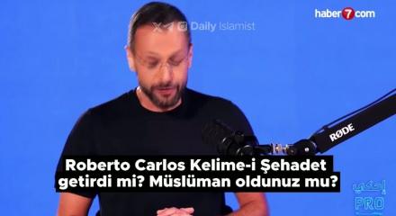 M&uuml;sl&uuml;man olduğu s&ouml;ylenmişti! Roberto Carlos'tan ilk a&ccedil;ıklama