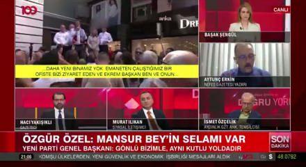 &Ouml;zg&uuml;r &Ouml;zel'in &ccedil;ıkışı Mansur Yavaş'ı rahatsız etti