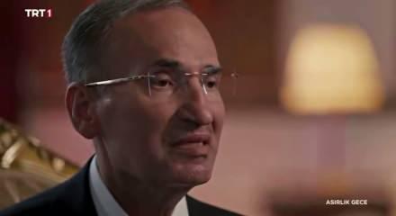 TBMM Başkanvekili Bekir Bozdağ 15 Temmuz' gecesini anlatırken g&ouml;zyaşlarını tutamadı