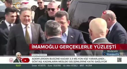 Ekrem İmamoğlu ger&ccedil;eklerle y&uuml;zleşti!