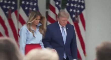 Beyaz Saray'ı &ccedil;alkalayan iddialar Melania Trump'ı rahatsız etti