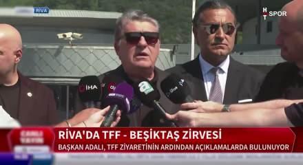 Beşiktaş başkanı Serdal Adalı, MHK başkanını yerden yere vurdu