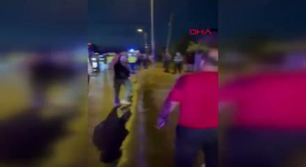 B&uuml;y&uuml;k&ccedil;ekmece&rsquo;de servis otob&uuml;s&uuml; devrildi: 18 yaralı 